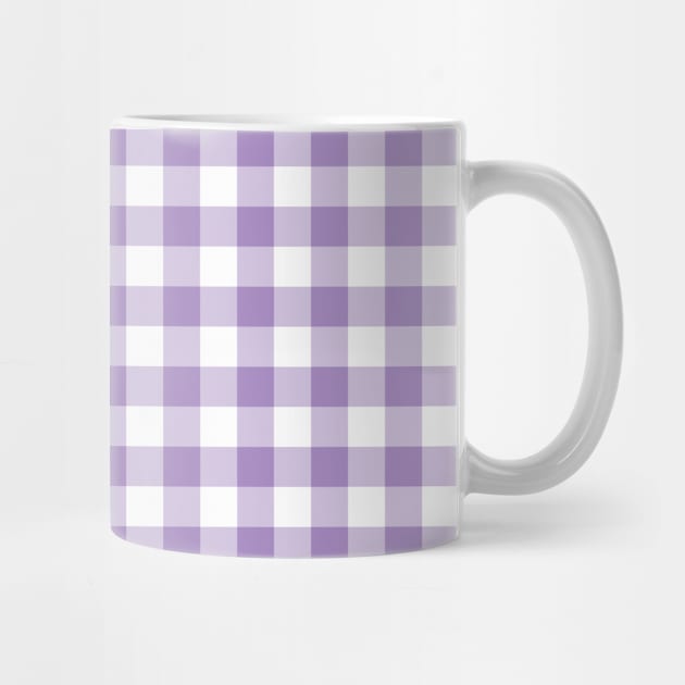 Purple Gingham Pattern by Ayoub14